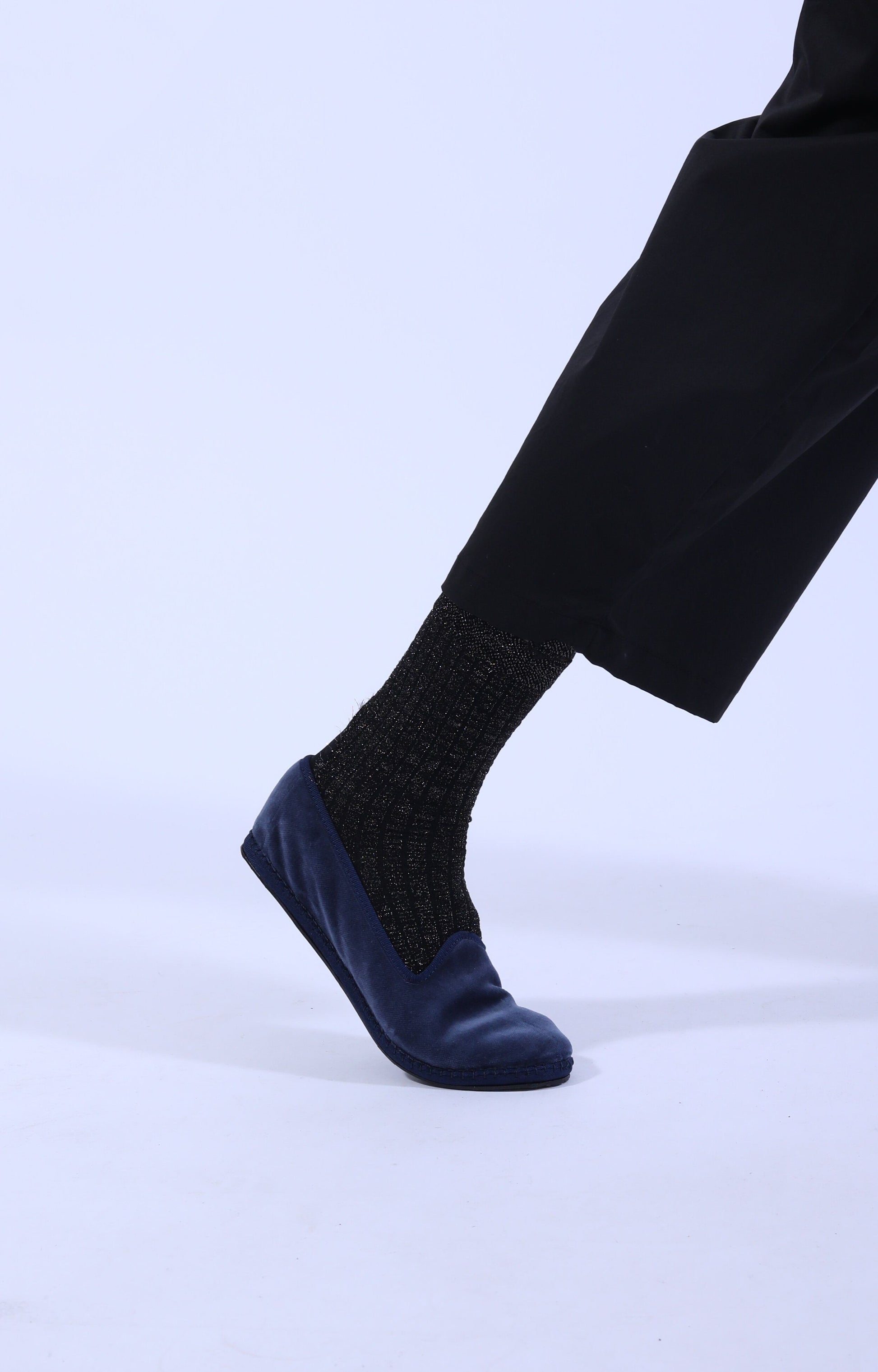 Classic Slipper Velvet Ness Denim