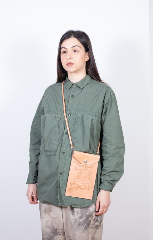 Hand Carved Leather Sacoche (Union Special)