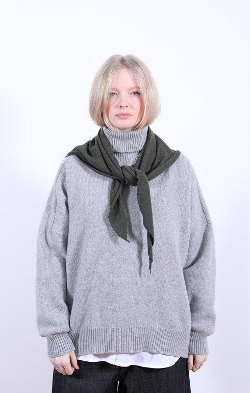 Cashmere Neckerchief Loden