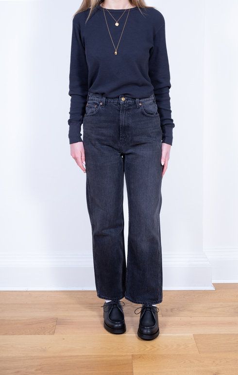 Plein High Straight Stil Black