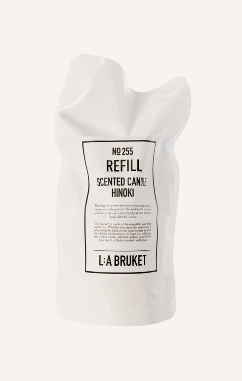 No.255 Refill Candle Hinoki