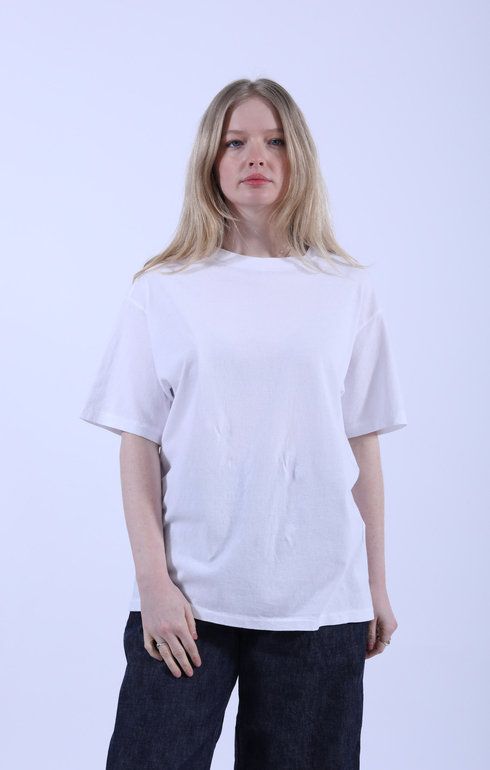 Crew Neck T-Shirt Optical White