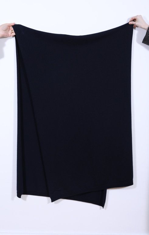 Selvedge Rib Scarf Marino