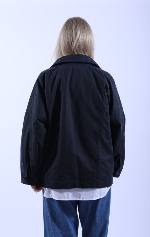 Moa Jacket Oilskin Navy
