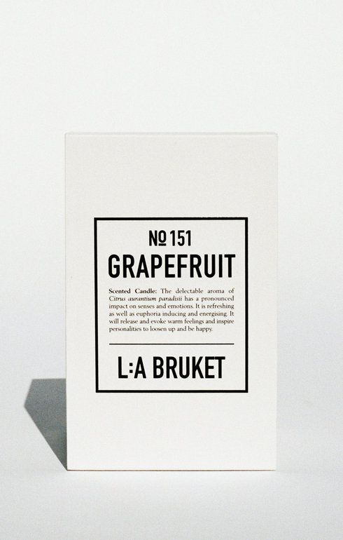 No.151 Scented Candle - Grapefruit