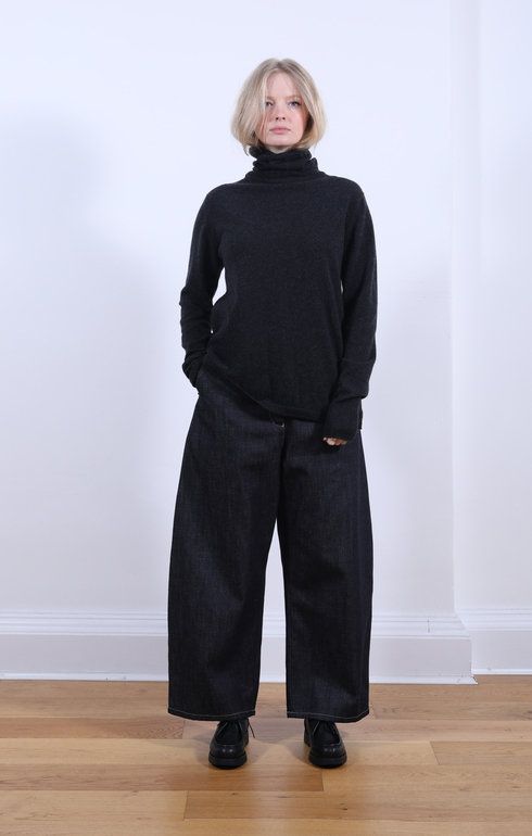 Winter Roll Neck Charcoal