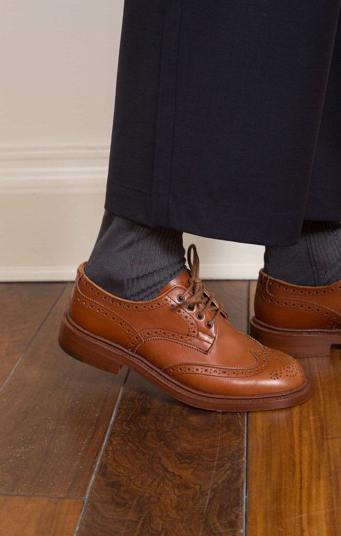 Anne Derby Brogue Marron