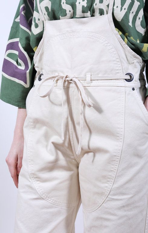 Light Canvas WELDER Overall Ecru