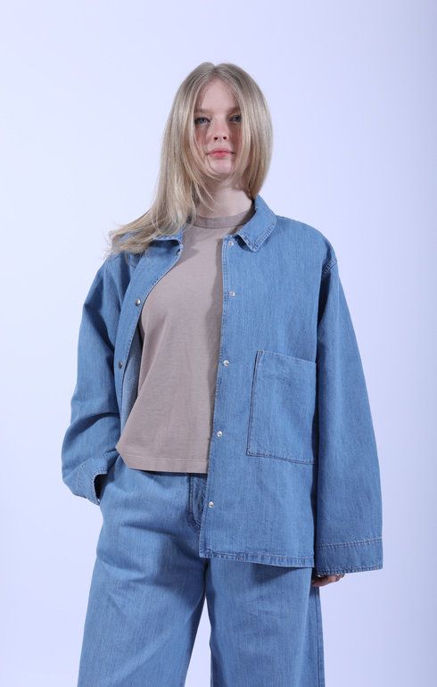 Jacket Guancha Light Blue
