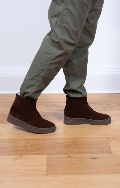 Curling Boot Polo Snuff Suede