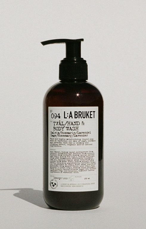 No.094 Hand & Body Wash 240ml - Sage, Rosemary & Lavender