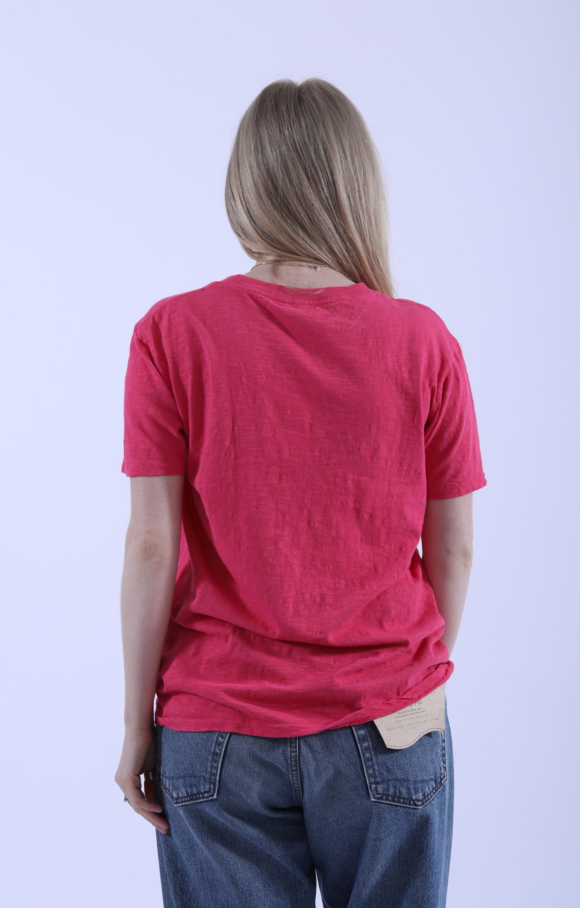 Rolled S/S Regular Tee Phoenix Red