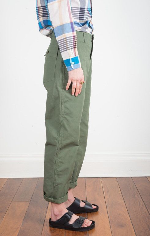 Fatigue Pant Olive Ripstop