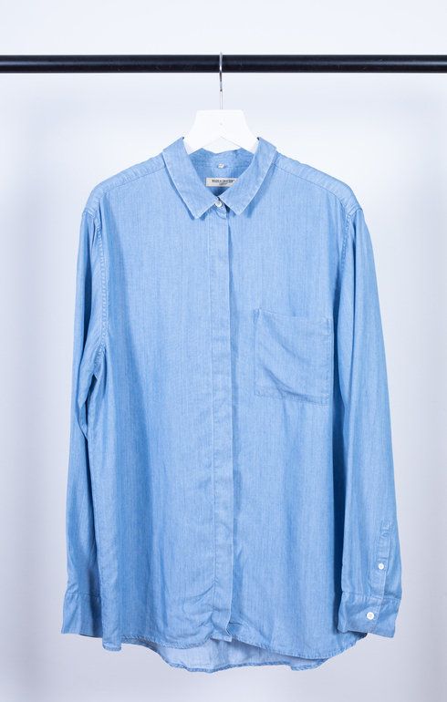 Boy Shirt Indigo Chambray