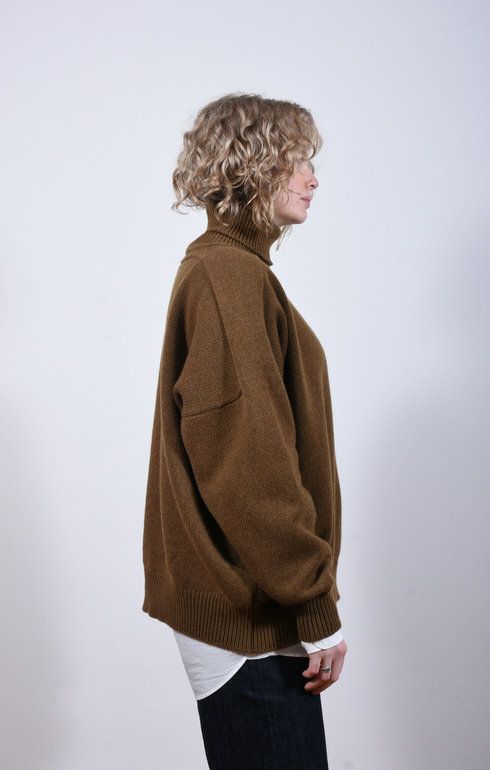 Meri Saddle Jumper Corteccia