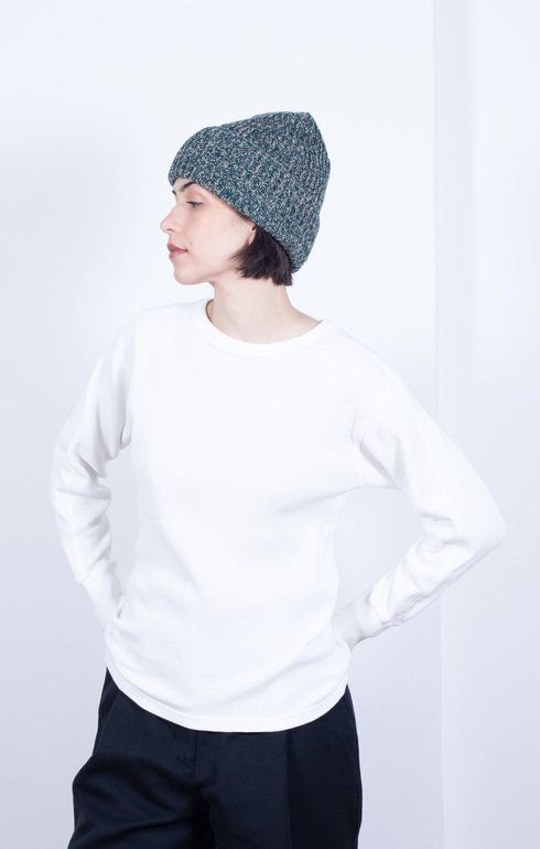 Thermo L/S Waffle Jersey Off White