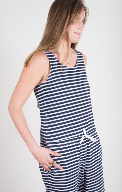 Onesie Navy/White