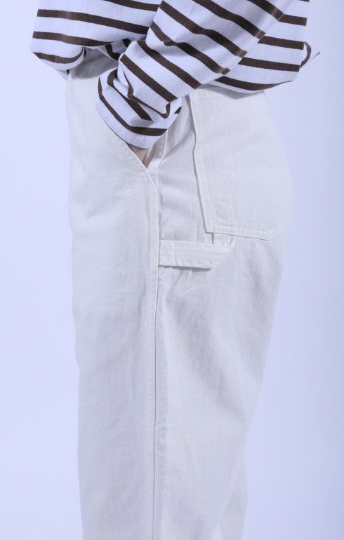 Classic Painter Pants White