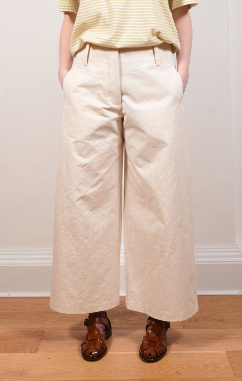 Grace Trouser Ecru