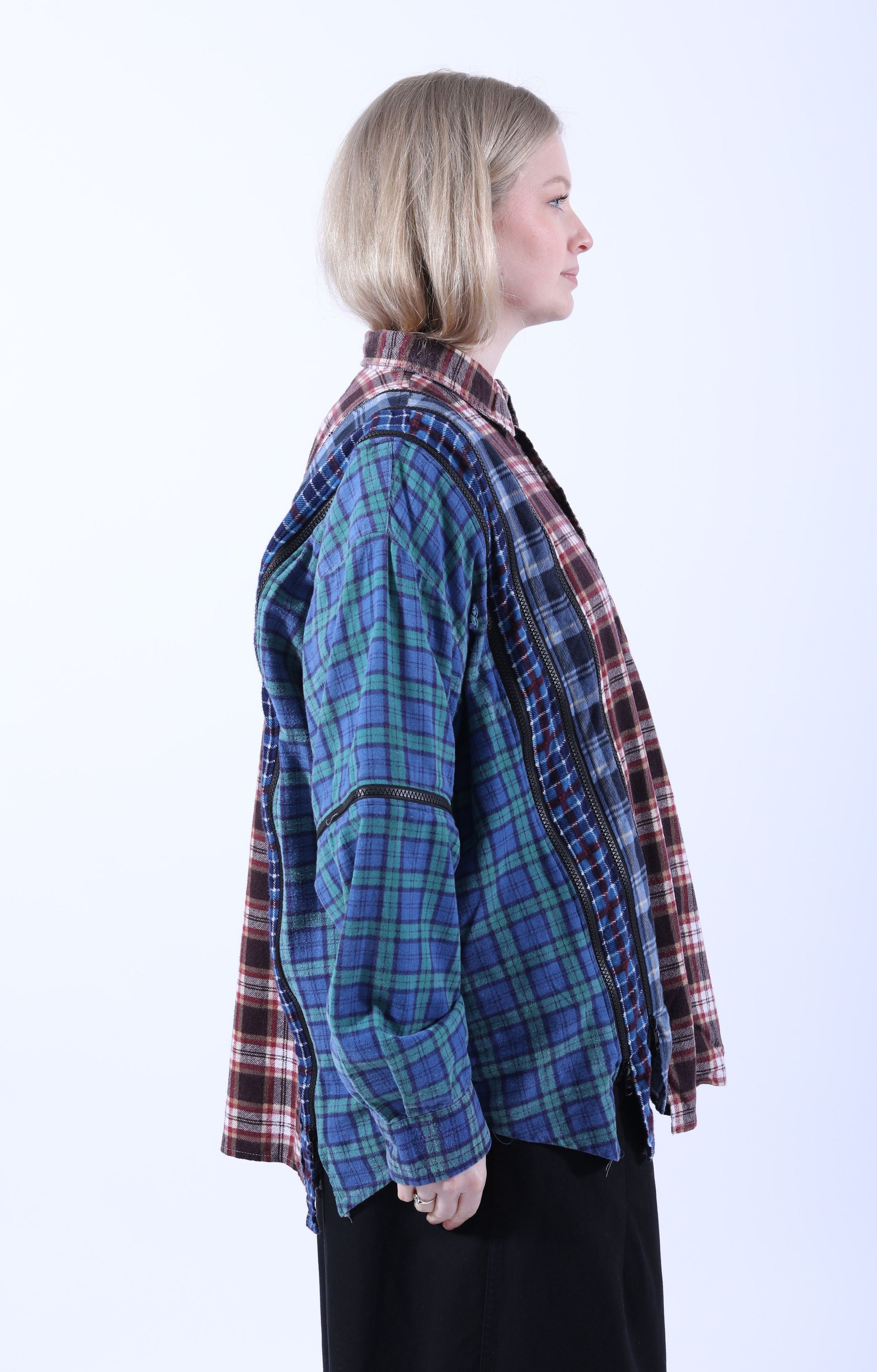 Rebuild By Needles Flannel Shirt Zips #2