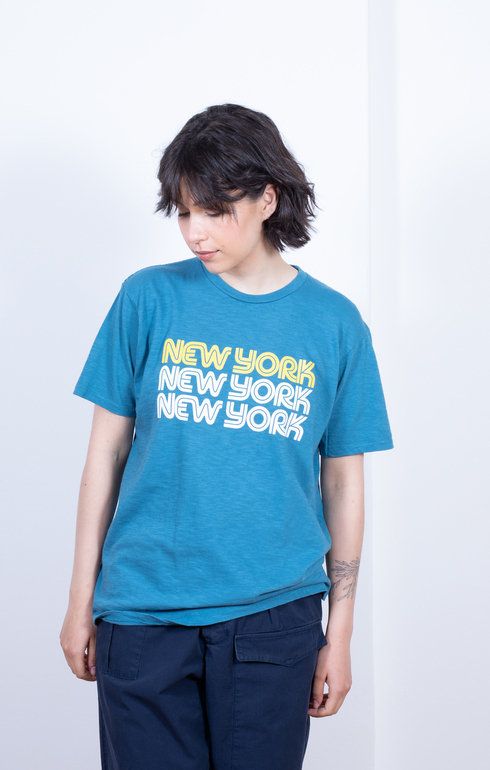 New York Tee Azure