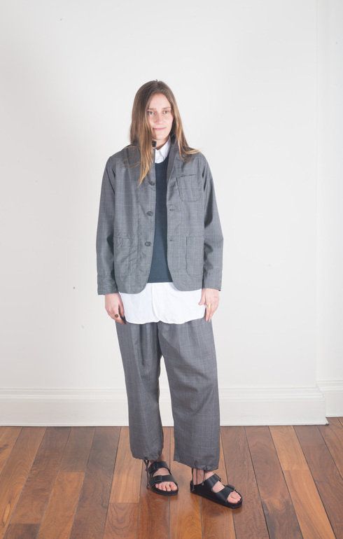 Balloon Pant Grey Tropical