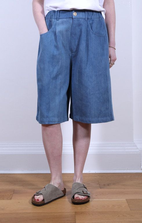 Bermuda Short Acid Denim