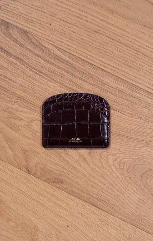 Porte-Cartes Demi-Lune Vino Croc
