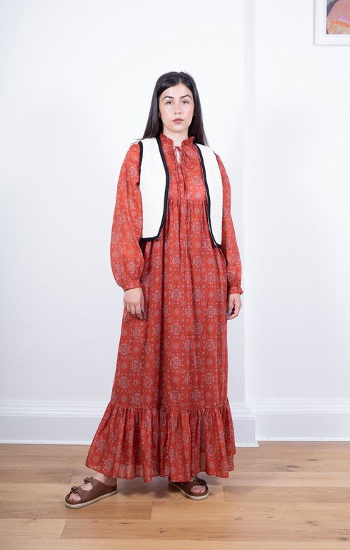 Dress Edine Brick