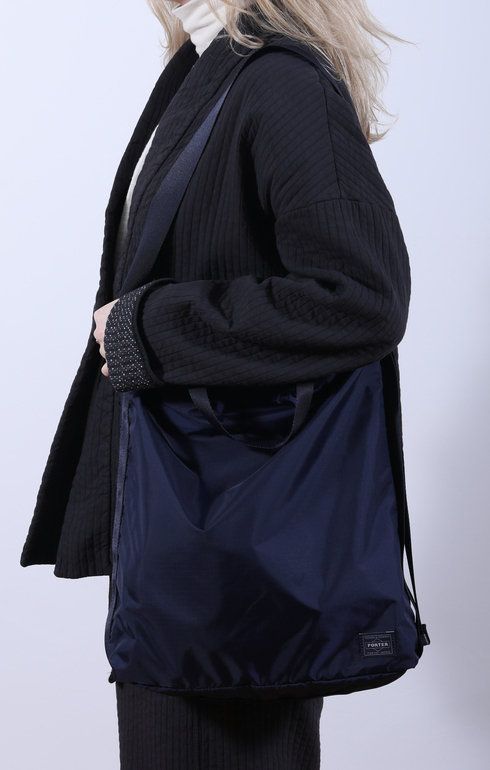 Flex 2Way Shoulder Bag Navy