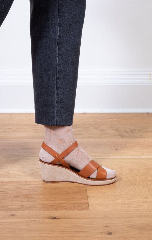 Sandales Judith Noisette
