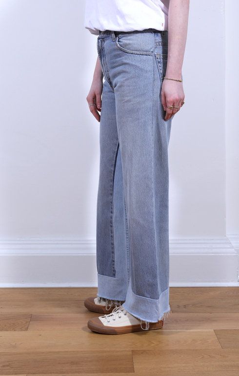 Reworked Culotte Vintage Indigo