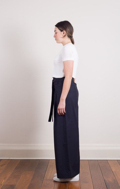 Dtappet Trousers Midnight Blue