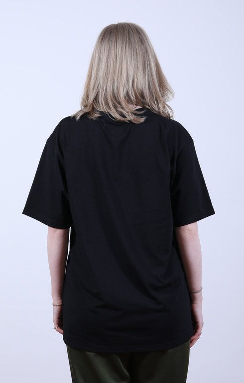 S/S Crew Neck Tee Poly Jersey Black