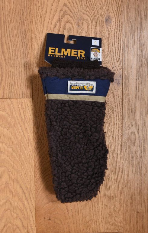 EM354 Teddy Mitten Brown