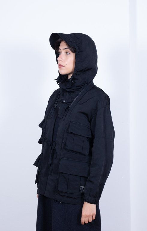 Ny/Paper Cloth Jacket Black