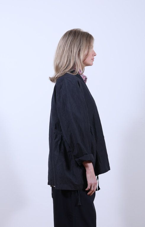 Kediya Cloth Jacket Black/Navy