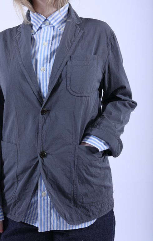2 Button 3 Patch Pocket Piping Jacket
