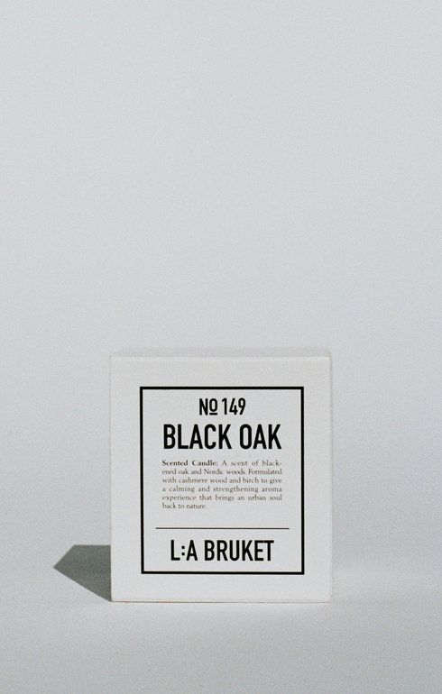 No.149 Mini Candle - Black Oak