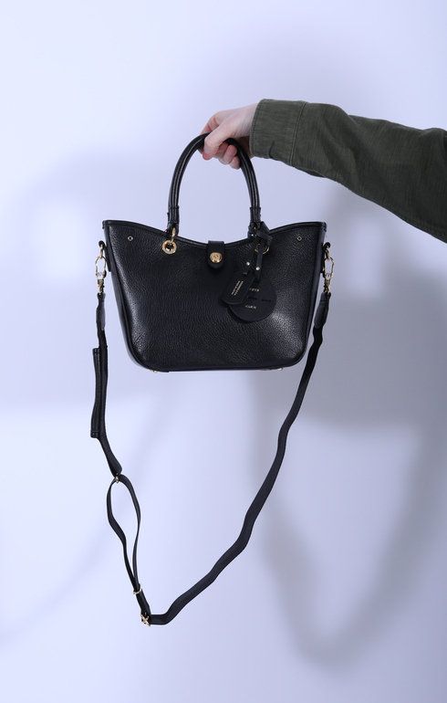 Miniature 2Way Tote Bag Black