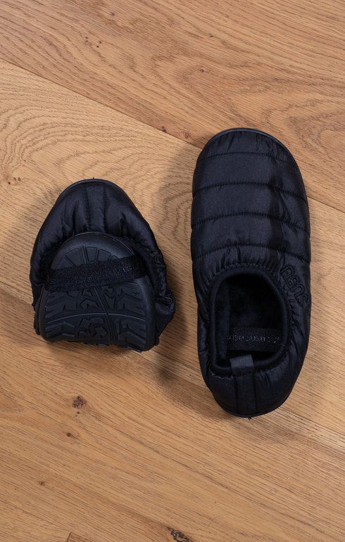 In/Outdoor Packble Slippers Gloss Black