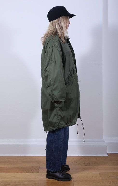 M65 Fish Tail Coat Army Green