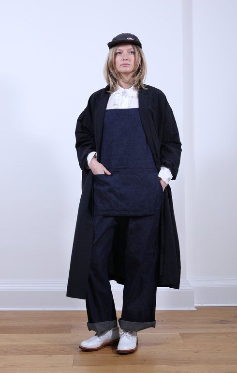 Carpenter Work Denim Overalls Indigo