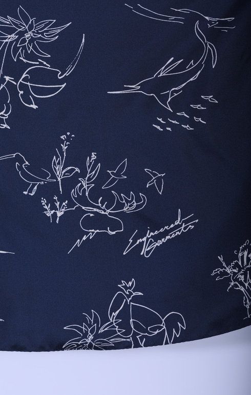 Neckerchief Silk Animal Navy