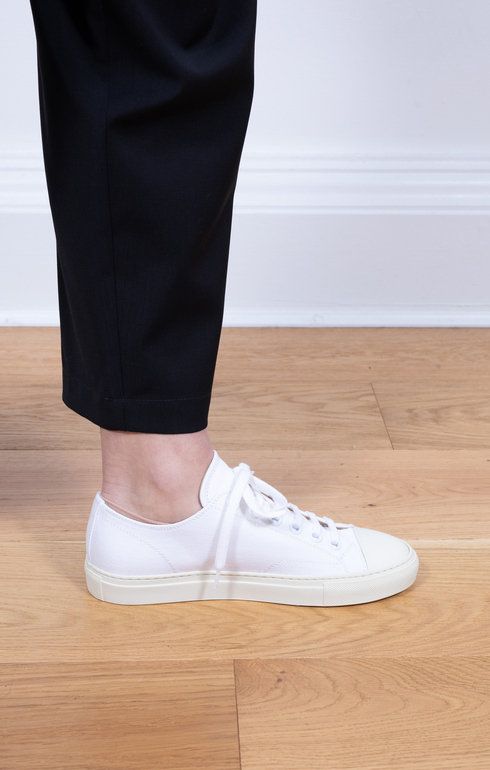 Tournament Low In Canvas 4147 White