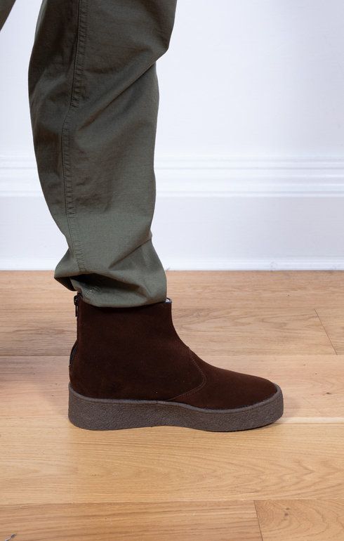Curling Boot Polo Snuff Suede