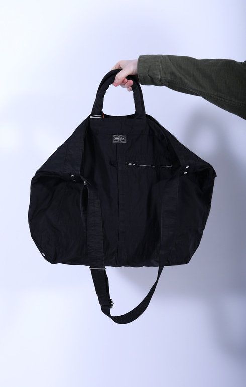 Mile 2Way Tote Bag Black (L)
