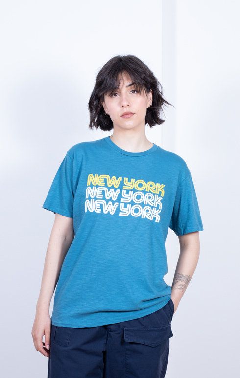 New York Tee Azure