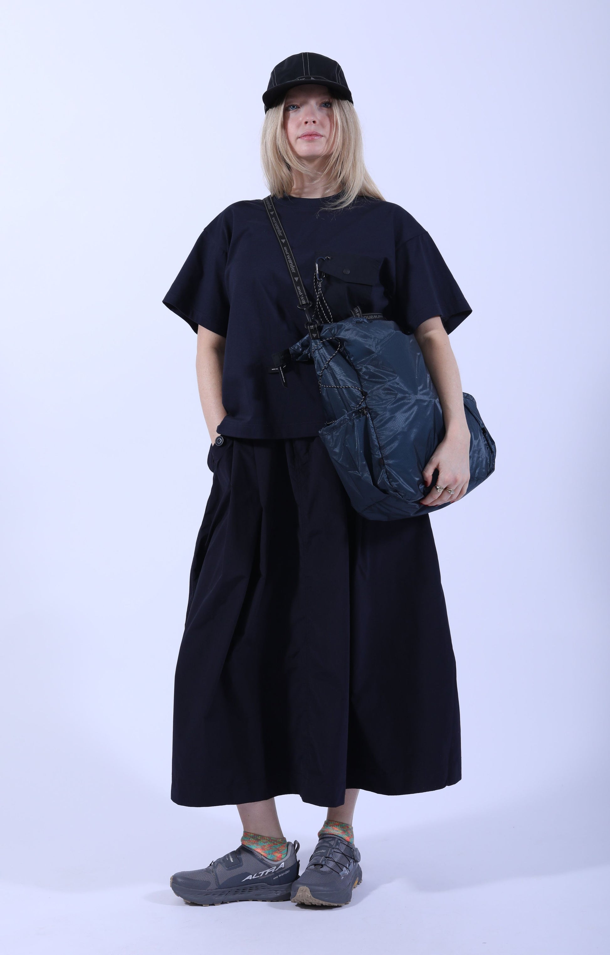 Oversized Cargo Skirt Navy