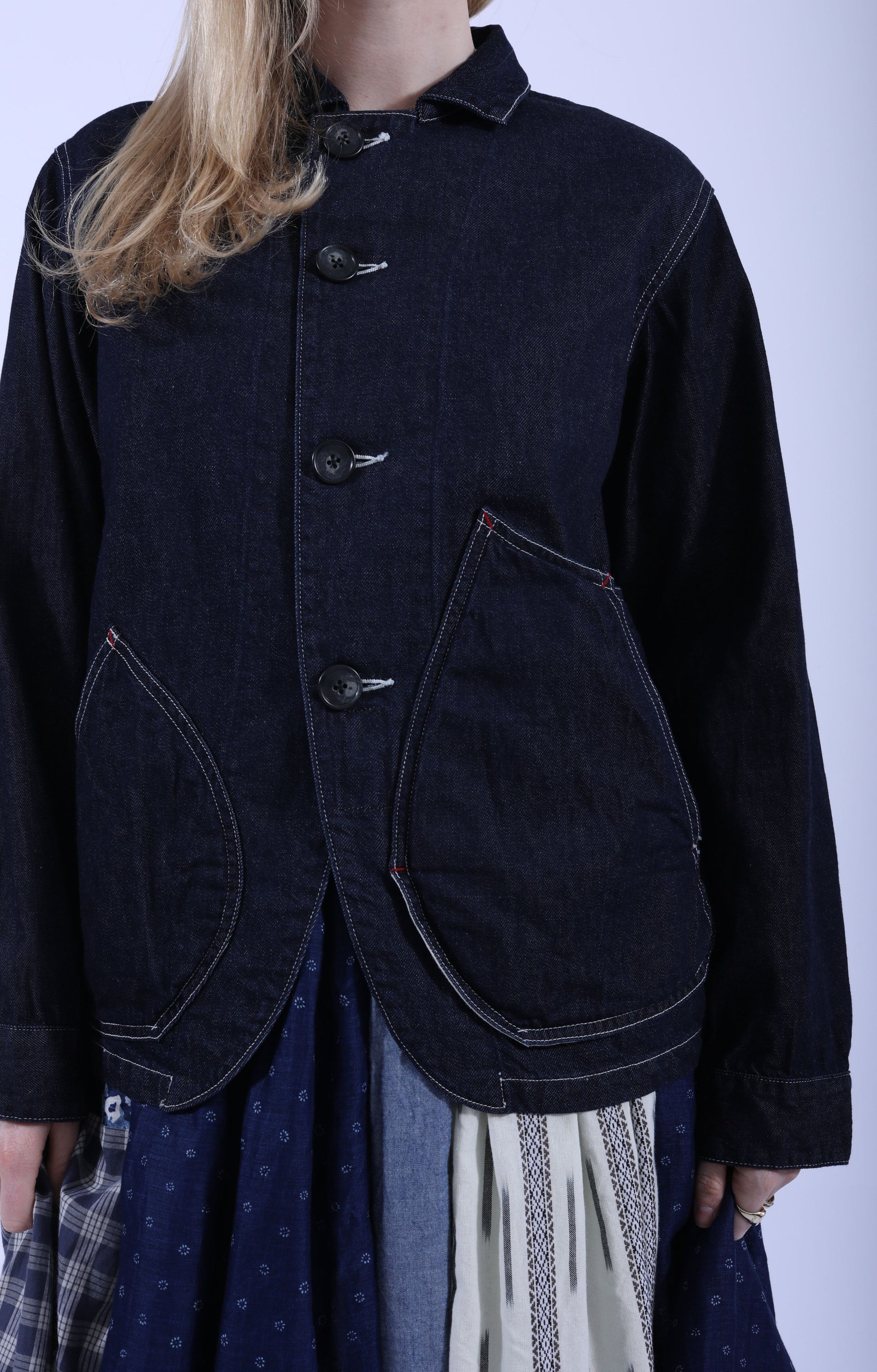 8oz Denim RINGOMAN Coverall Indigo